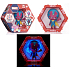 Degen Merch Marvel Wow! POD Vision Sammelfigur mit Infrarotsensor und LED-Licht 15 cm, empfohlen ab 3 Jahren