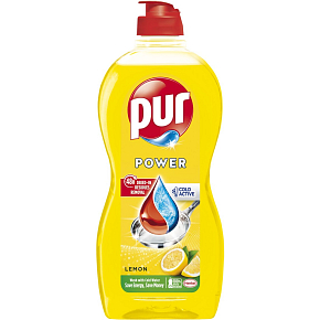 Pur Duo Power Lemon Geschirrspülmittel, 450 ml Pur Duo Power Lemon Geschirrspülmittel, 450 ml
