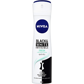 Nivea Black & White Invisible Fresh Antitranspirant, 150 ml