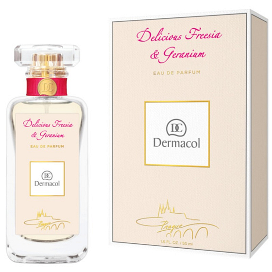 Dermacol Delicious Freesia und Geranium parfümiertes Wasser für Frauen 50 ml