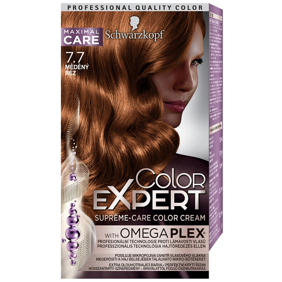 Schwarzkopf Color Expert Haarfarbe 7.7 Kupfer
