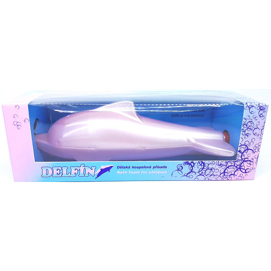Karlovy Vary Kosmetik Dolphin Pink Badezusatzschaum für Kinder 200 ml