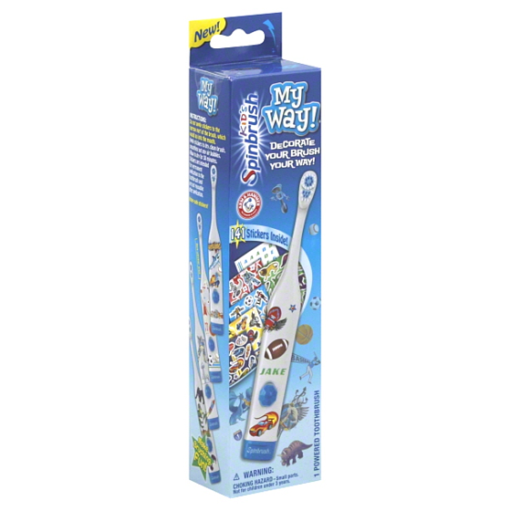 Spinbrush My Way Jungen Kinderzahnbürste für Jungen