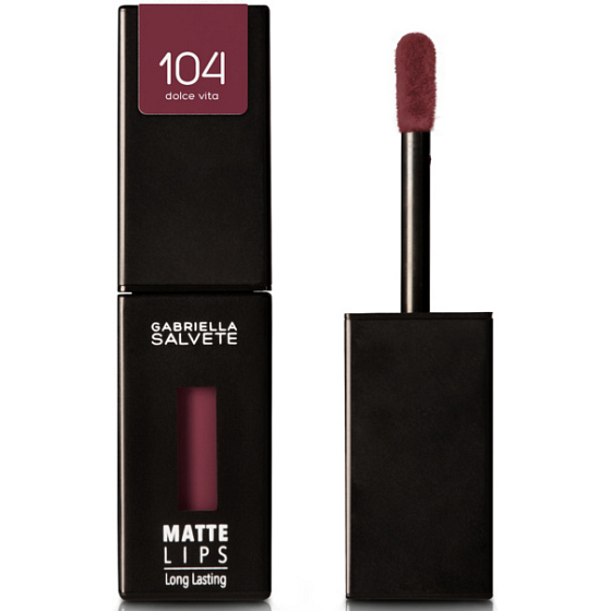 Gabriella Salvete Matte Lips Long Lasting matt flüssiger Lippenstift 104 Dolce Vita 4,5 ml