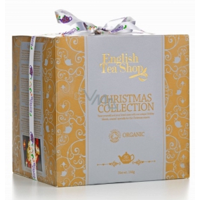 English Tea Shop Bio Weihnachtswürfel im viktorianischen Stil 96 Aufgussbeutel, 6 Geschmacksrichtungen, 16 Schachteln
