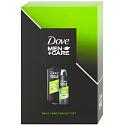 Dove Men + Care Extra Frisches Körper- und Gesichtsduschgel für Männer 250 ml + Antitranspirant Deodorant Spray für Männer 150 ml, Kosmetikset
