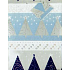 Nekupto Geschenk Papiertüte Hologramm 32 x 26 x 13 cm Weihnachten, blau-silber, 019 02 GL