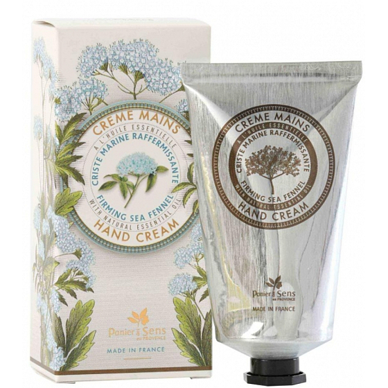 Panier des Sens Seefenchel Luxus Französisch feuchtigkeitsspendende Handcreme 75 ml
