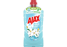 Ajax Boden- und Oberflächenreiniger Floral Fiesta Jasmine, universelles Reinigungsmittel, 1 l