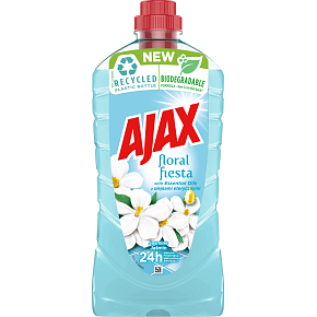 Ajax Boden- und Oberflächenreiniger Floral Fiesta Jasmine, universelles Reinigungsmittel, 1 l