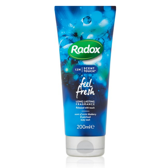 Radox Feel Fresh aktivierendes Pflege-Duschgel reinigt sanft, langer Duft 200 ml