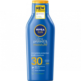 Nivea Sun Protect & Moisture OF 30 Feuchtigkeitsspendende Sonnencreme 400 ml