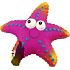 Magnum Vinyl Starfish Pfeifenspielzeug für Hunde 12 cm
