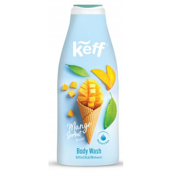 Keff Mango Sorbet Körperreinigungsgel 500 ml