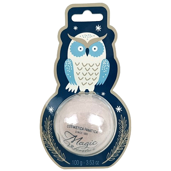 Cosmetica Fanatica Magic Winter funkelnde Badekugel silber 100 g