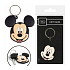 Degen Merch Disney Mickey Mouse Schlüsselanhänger Gummi 6 x 6 cm