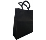 Einkaufstasche aus Stoff Schwarz 33 x 40 x 12 cm