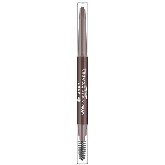 Essence Wow What a Brow wasserfeste Augenbrauenstift mit Bürste 02 Brown 0,2 g