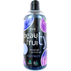 Eva Natura Beauty Fruity Blue Fruits Duschgel mit blauem Fruchtduft 400 ml