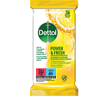 Dettol Power & Fresh Desinfektionstücher Zitrone 36 St.