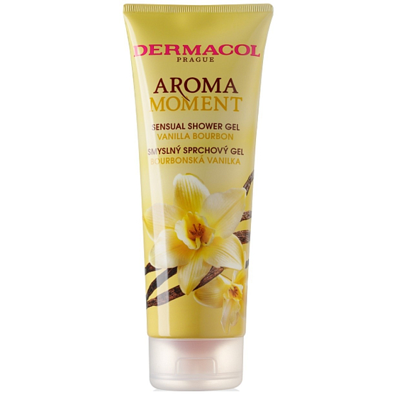 Dermacol Aroma Moment Bourbonská vanilka, sprchový gel, 250 ml