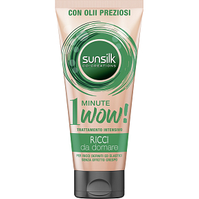Sunsilk Maske für lockiges Haar Ricci Da Domare 1 Minute Wow, 180 ml Sunsilk Maske für lockiges Haar Ricci Da Domare 1 Minute Wow, 180 ml