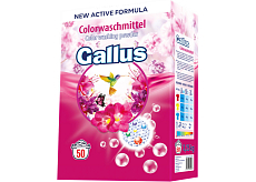Gallus Waschpulver, 50 Waschladungen, color, 3,25 kg