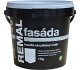 REMAL Fassaden-Acrylfarbe weiß 1 kg