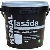 REMAL Fassaden-Acrylfarbe weiß 1 kg