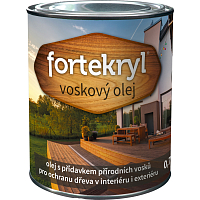 Fortekryl Wachsöl zur Holzschutz farblos, 0,7 kg