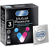 Durex Mutual Pleasure gerippte Kondome mit Noppen, nominale Breite: 56 mm 3 Stück