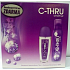 C-Thru Amethyst parfümiertes Deodorantglas 75 ml + Deodorantspray 150 ml, für Frauen Geschenkset