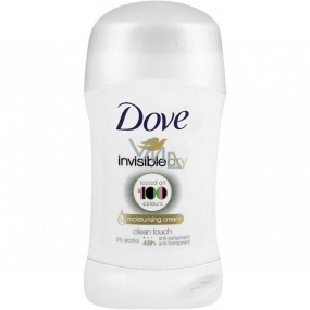Dove Invisible Dry Antitranspirant Deodorant Stick für Frauen 40 ml