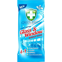 Green Shield 4in1 Fenster und Glasoberflächen Nassreinigungstücher 50 Stück