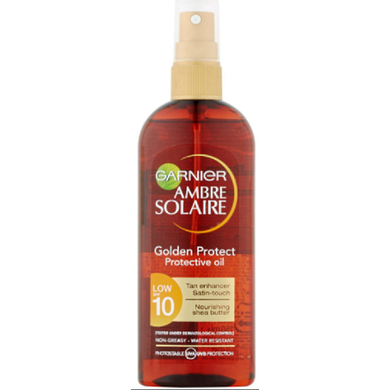 Garnier Ambre Solaire SPF10 Sonnenöl Niedrig 150 ml