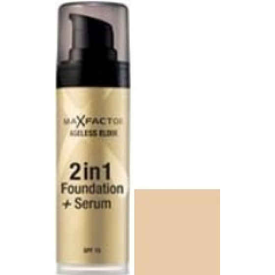 Max Factor Ageless Elixir 2in1 Make-up + Serum 45 Warme Mandel 30 ml