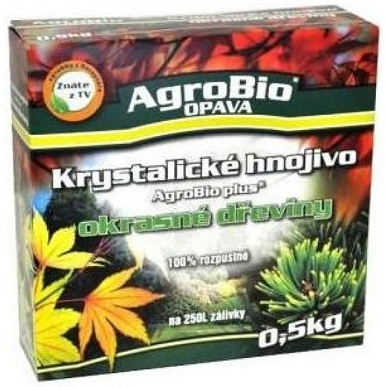 AgroBio Plus Kristalldünger Zierbäume 0,5 kg pro 250 l Bewässerung