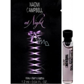 Naomi Campbell Nachts Eau de Toilette für Frauen 1,2 ml mit Spray, Fläschchen