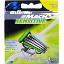 Gillette Mach3 Sensitive Ersatzkopf 8 Stück, für Herren