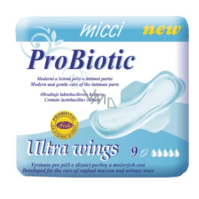 Micci Pro Biotic Ultra Wings Intimpolster 9 Stück