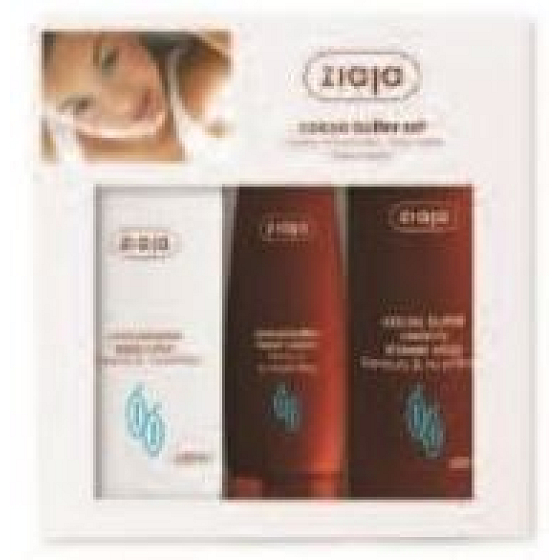 Ziaja Kakaobutter Duschcreme 500 ml + Körperlotion 400 ml + Handcreme 80 ml, Kosmetikset