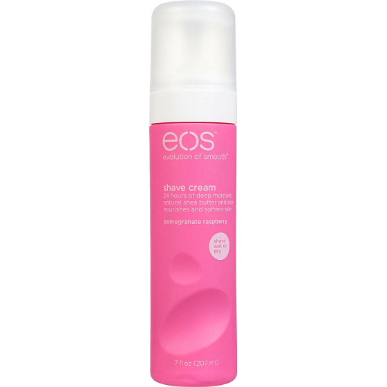 Eos Ultra Moisturizing Shave Cream Granatapfel-Himbeere, Granatapfel-Himbeere Moisturizing Shave Cream 207 ml