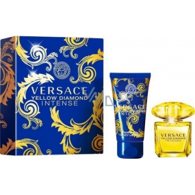 Versace Yellow Diamond Intensives parfümiertes Wasser 30 ml + Körperlotion 50 ml, Geschenkset