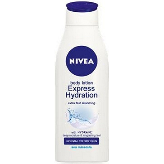 Nivea Express Hydration Light Körpermilch Normale bis trockene Haut 250 ml