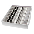 Ditipo Band Stoff Silber matt 3 mx 2,5 cm