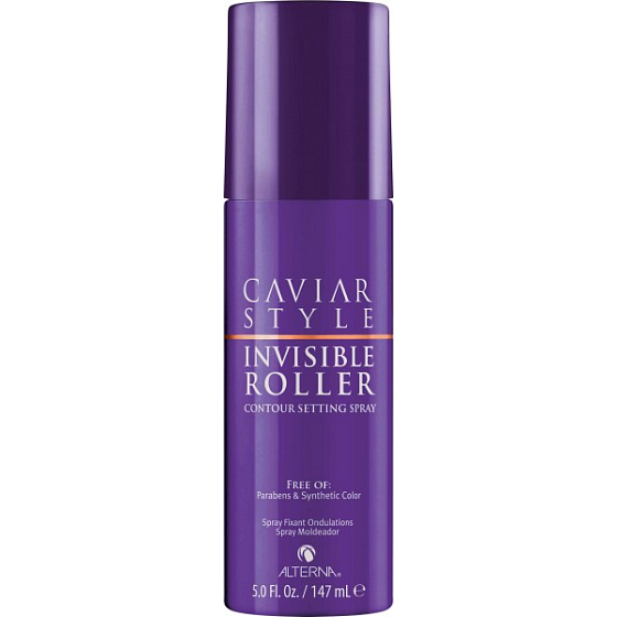Alterna Caviar Style Invisible Roller Contour Setting thermoaktives Spray für perfekte Wellen 147 ml