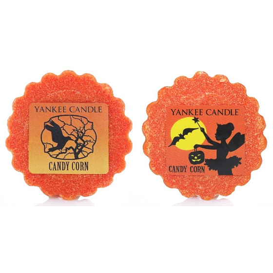Yankee Candle Halloween Candy Corn - Duftendes Wachs aus Zuckermais für Aromalampen 22 g