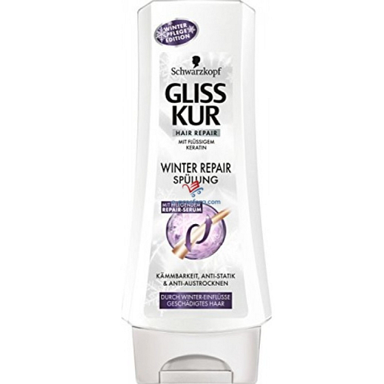 Gliss Kur Winter Repair Regenerierender Haarbalsam 200 ml