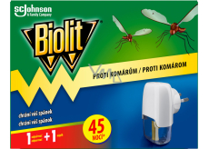 Biolit elektrischer Verdampfer gegen Mücken, 45 Nächte, 27 ml