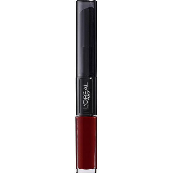 Loreal Paris Infaillible Reno 24h lang anhaltender Lippenstift und Lipgloss 2in1 700 Boundless Burgundy 5 ml